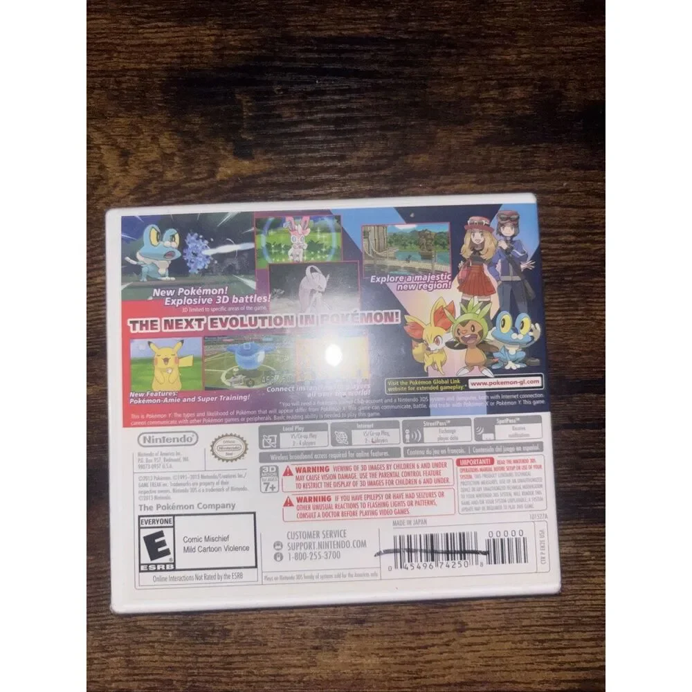 Brand New/Sealed Pokemon Y (Nintendo 3DS, 2013)